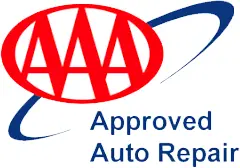 AAA Approved Auto Repair logo.